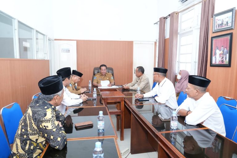 sekda terima calon pimpinan baznas baru