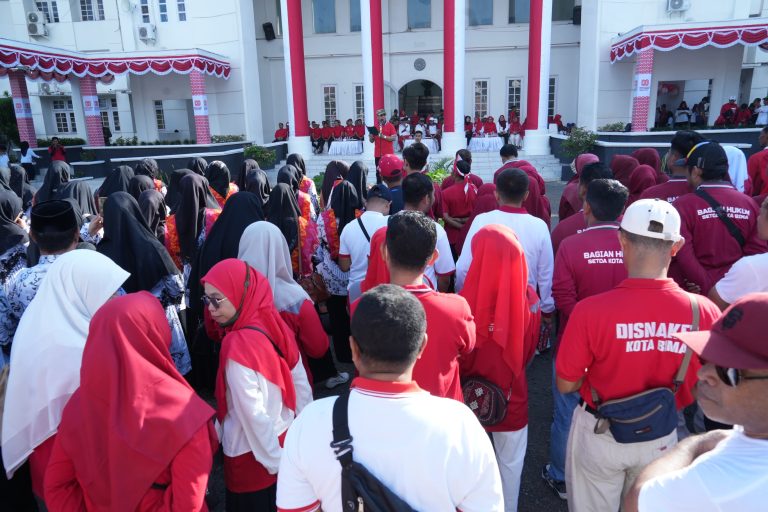 wali kota launching semarak hut ri ke 80