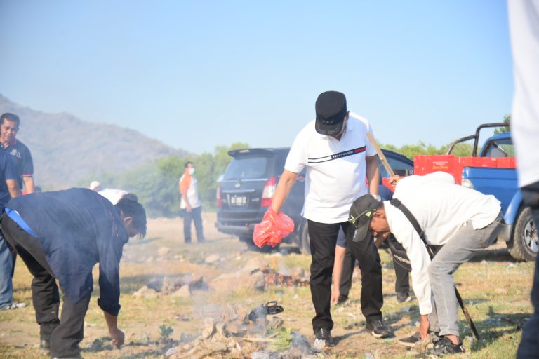 wali kota bima ajak masyarakat gotong royong
