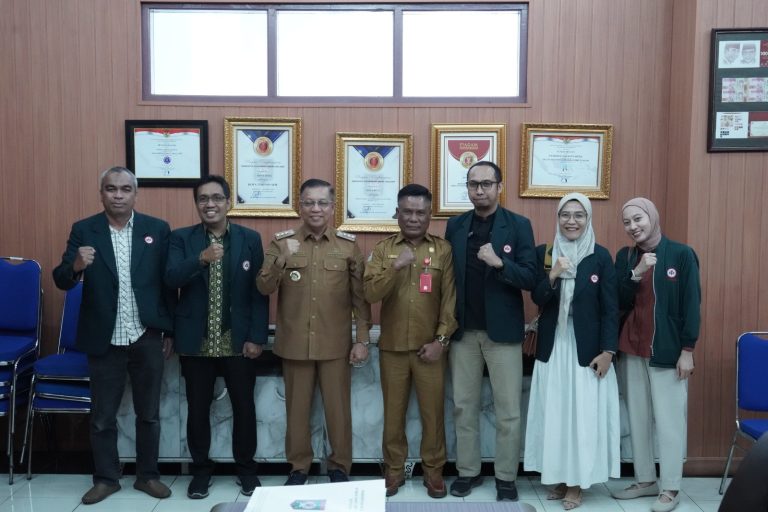 walikota bima terima audensi ddari IDI