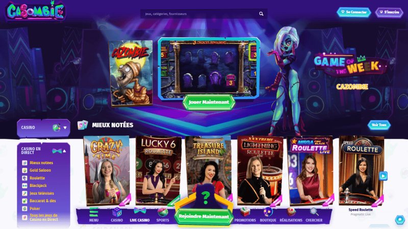 Découvrez les Avantages de Casombie Casino en Ligne pour les Français - aperçu Découvrez les Avantages de Casombie Casino en Ligne pour les Français - aperçu